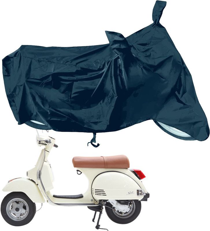 RiderShine Waterproof Two Wheeler Cover for LML  (Star Euro 200, Black)