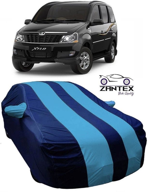 ZANTEX Car Cover For Mahindra Xylo (With Mirror Pockets)  (Blue)