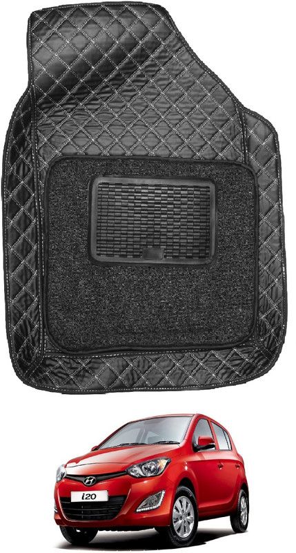 Auto Hub Leatherite 7D Mat For Hyundai i20  (Black)