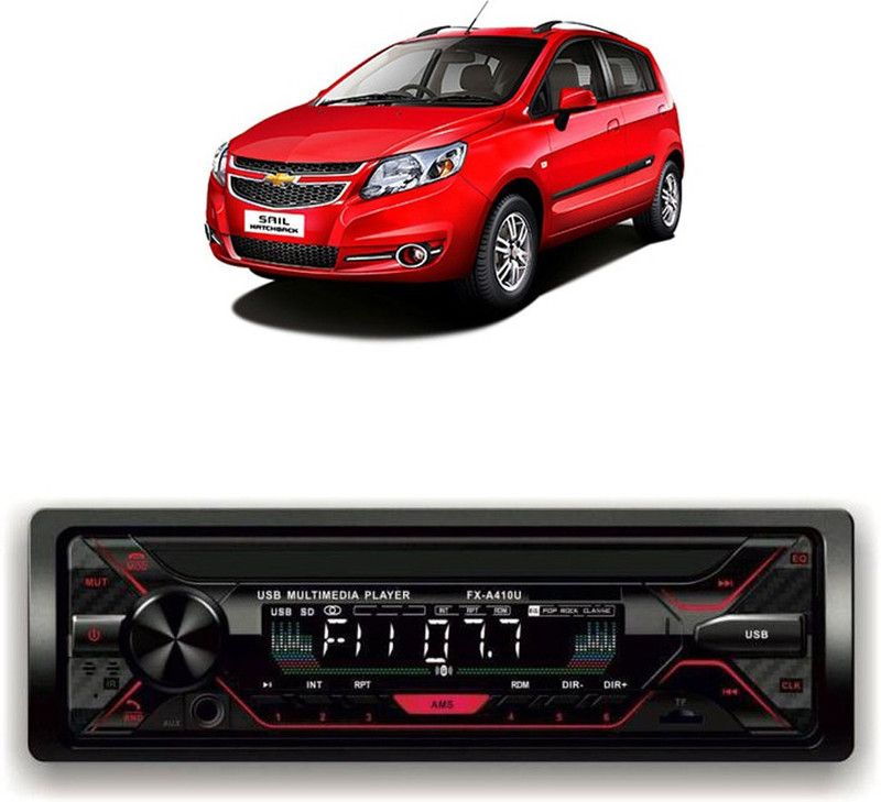 Bluedrum Car Stereo FX- A100U Car Stereo with Bluetooth, USB, SDCard , Aux B-89 Car Stereo  (Single Din)