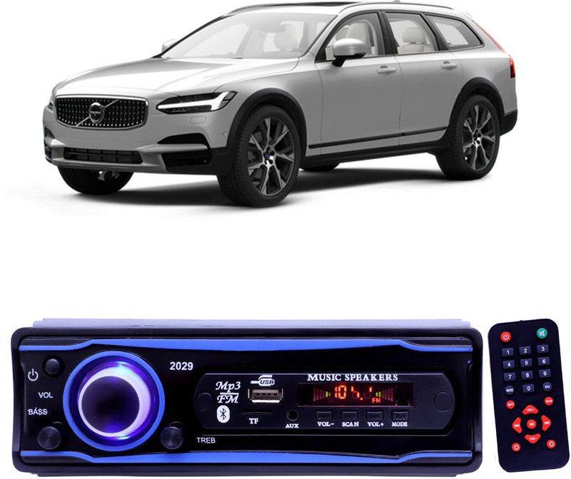 YUNEIK Blue Stereo-999 BLUETOOTH/USB/SD/AUX/FM/MP3 (BLUE & Black)Y-628 Car Stereo  (Single Din)