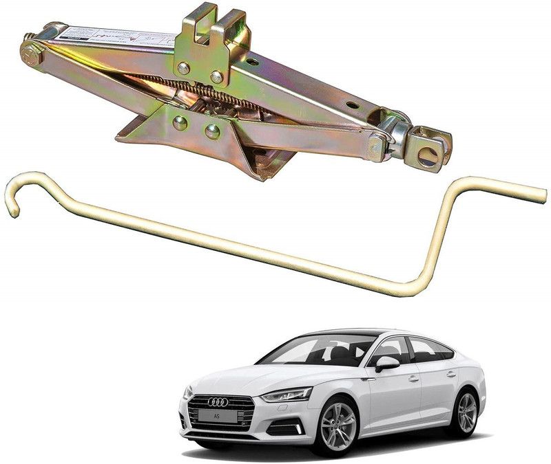 AuTO ADDiCT Manual Scissor car Jack for Audi A5 Vehicle Jack  (1000 kg)
