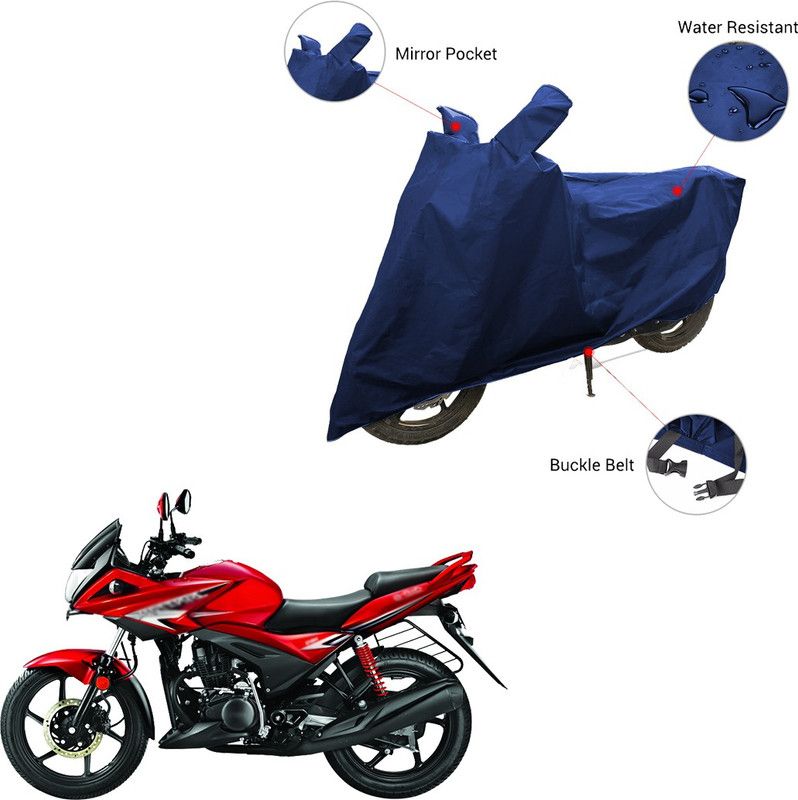 SS FOR YOUR SMART NEEDS Two Wheeler Cover for Hero  (Ignitor, Blue)