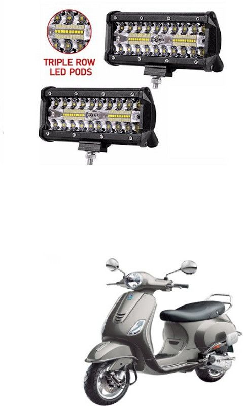 PRTEK LED Fog Lamp Unit for TVS Wego