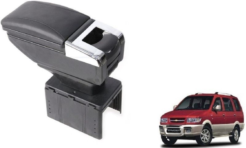 Auto Oprema Centre Car Armrest Black Color Aar-264 Car Armrest  (Chevrolet, Tavera)