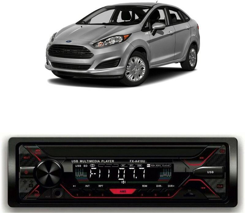 Genipap Car Stereo Single Din FX-A100U - 131 Car Stereo  (Single Din)