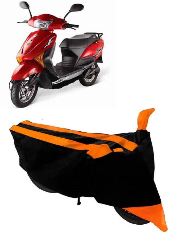 SUNONA Two Wheeler Cover for BSA Motors  (Smile, Orange)