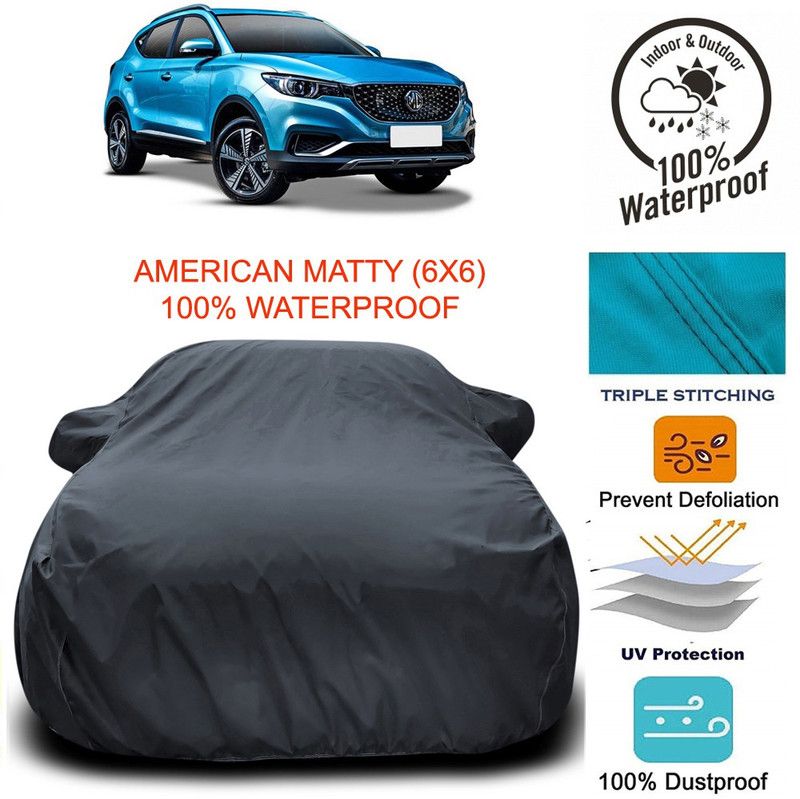 Dvis Car Cover For MG ZS EV (With Mirror Pockets)  (Grey)