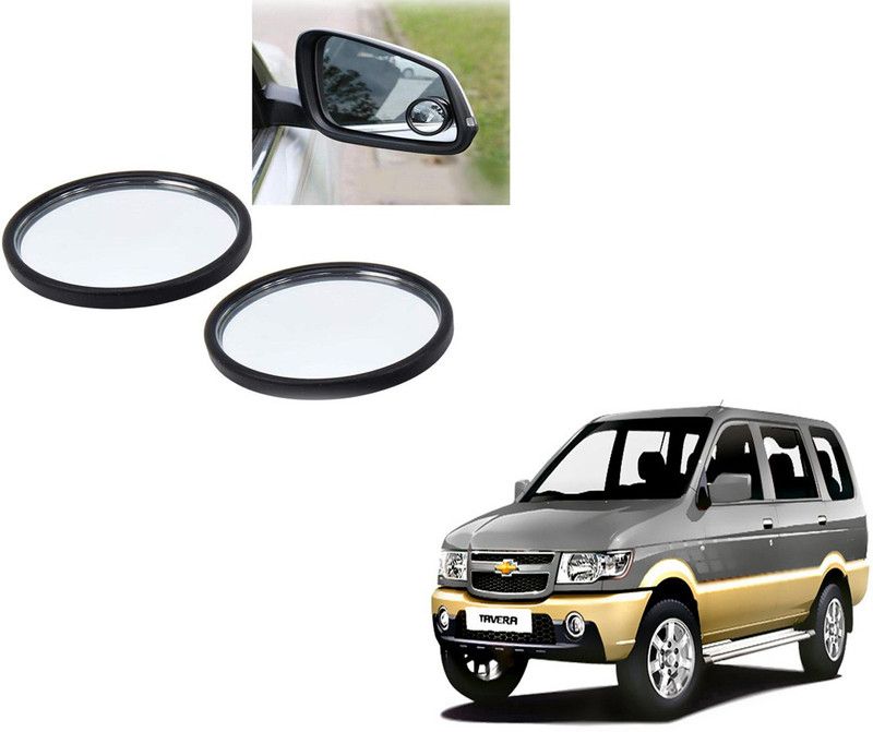 Autoinnovation 360° Convex Side Rear View Blind Spot Mirror for Chevrolet Tavera Glass Car Mirror Cover  (Chevrolet Tavera)