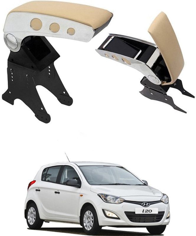 Oshotto 23599_Dual Tone Console Car Armrest  (Hyundai, i20)