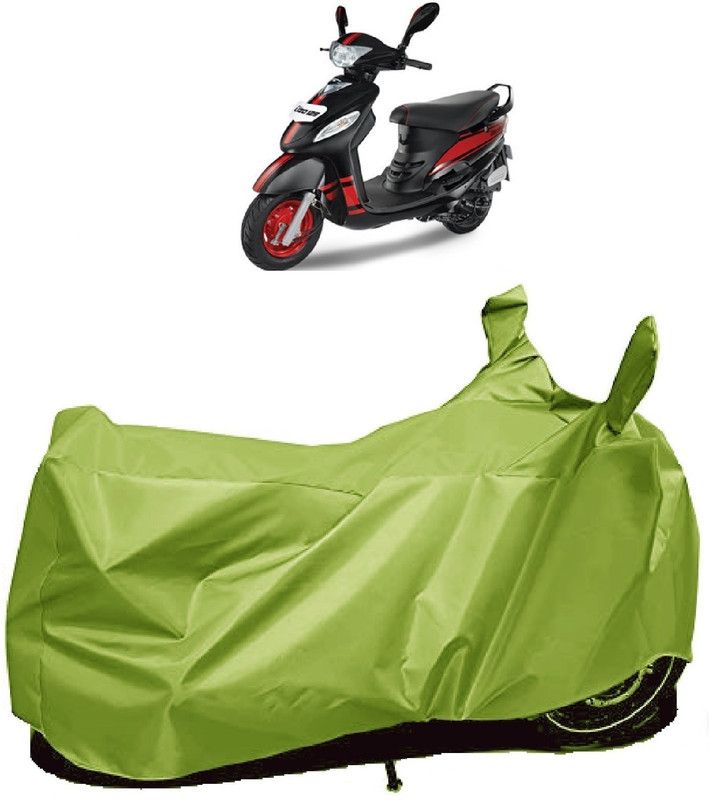 Autoprime Two Wheeler Cover for Mahindra  (Rodeo, Green)