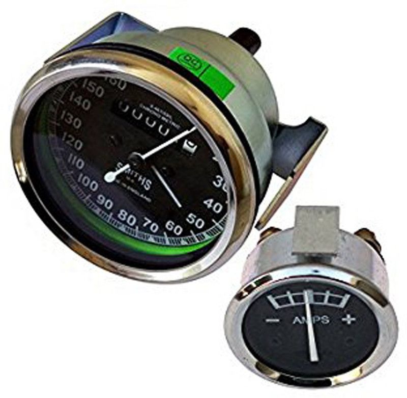 ALMOS Smith Speedometer Dial With Ammemeter For Royal Enfield Analog Speedometer  (Royal Enfield Classic)