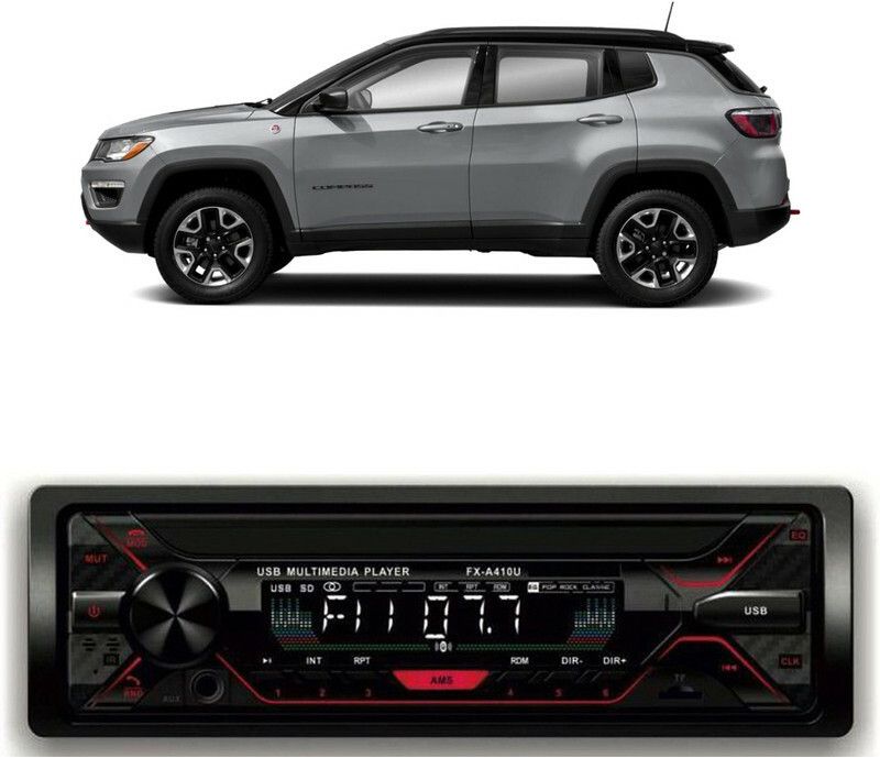 Genipap Car Stereo Single Din FX-A100U - 220 Car Stereo  (Single Din)