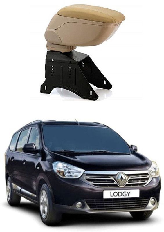 PRTEK Car Centre Console Hand Armrest Universal(Beige) 00032 Car Armrest  (Renault, Lodgy)