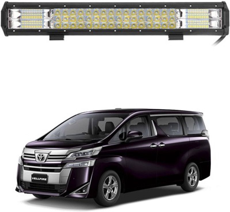 AYW 52LED Waterproof/High Power Bar Light 288W/12V (Car/Truck) For Vellfire Fog Lamp Car LED for Toyota (12 V, 288 W)  (Universal For Car, Pack of 1)