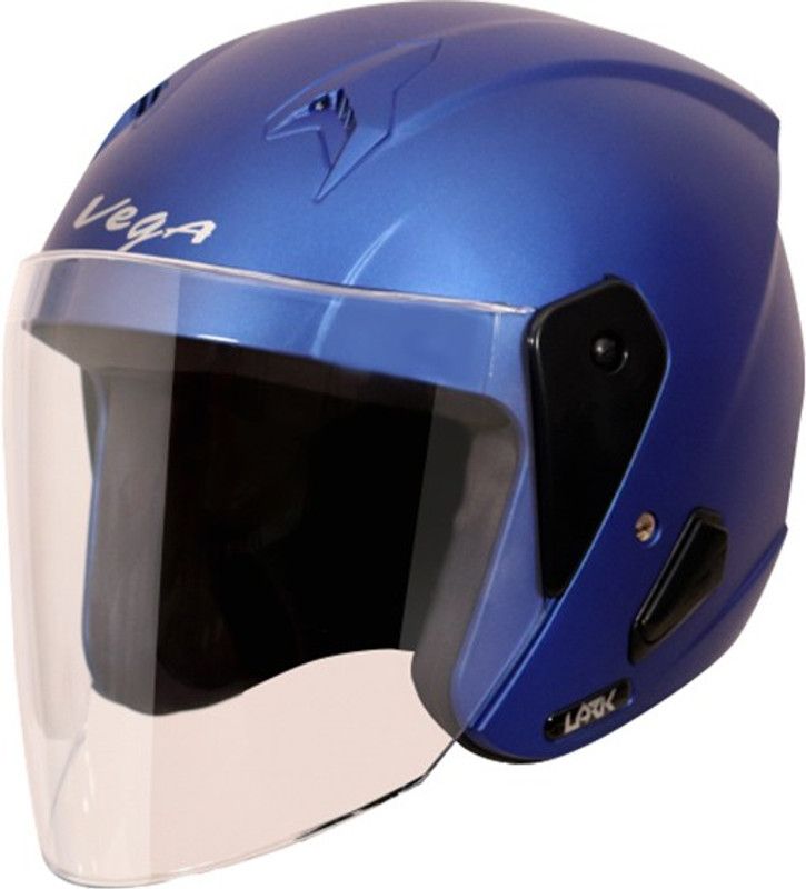 VEGA Lark Motorbike Helmet  (Dull M.Blue)