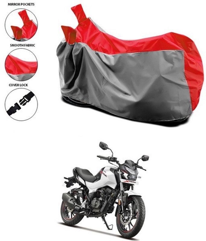 Rhtdmm Waterproof Two Wheeler Cover for Hero  (Xtreme, Red)