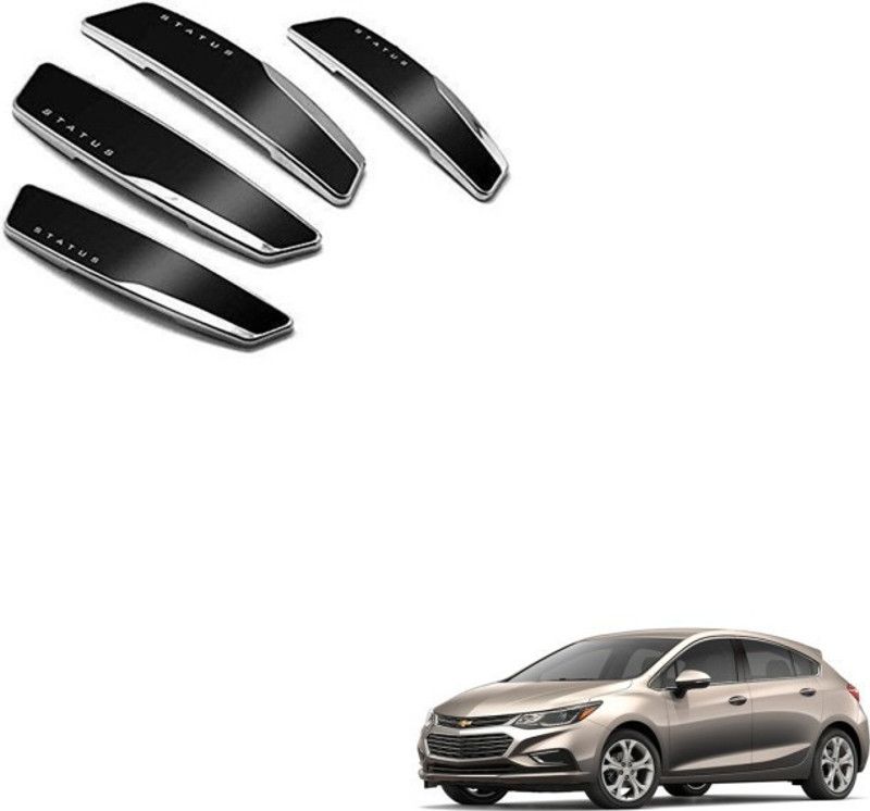 SRV Plastic Car Door Guard  (Black, Pack of 4, Volvo, V60)