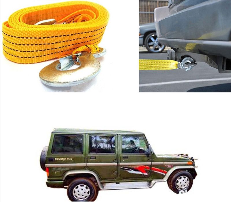 Feelitson FT201 2.65 m Towing Cable  (Nylon, 3000 kg Pull Capacity)