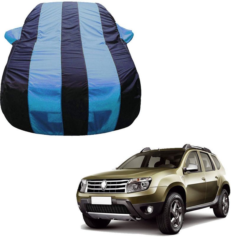 SS Zeeber Car Cover For Renault Duster Petrol RxL (With Mirror Pockets)  (Blue, Blue)
