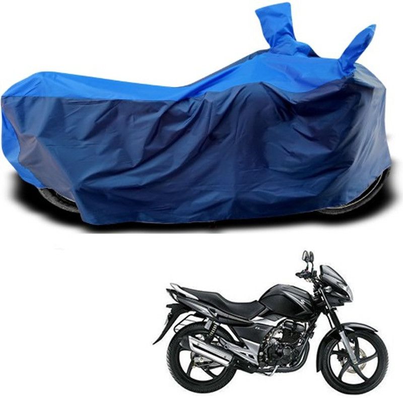 THE REAL ARV Waterproof Two Wheeler Cover for Suzuki  (GS, Blue)