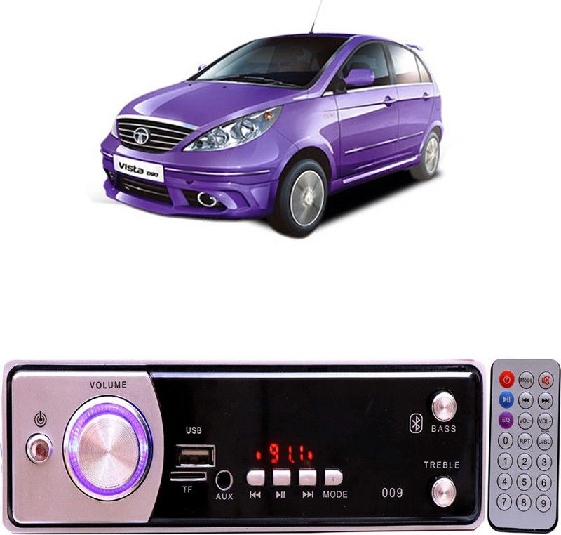 Purpleheart Silver009 BLUETOOTH/USB/SD/AUX/FM/MP3 Car Stereo ( Single Din) P-560 Car Stereo  (Single Din)
