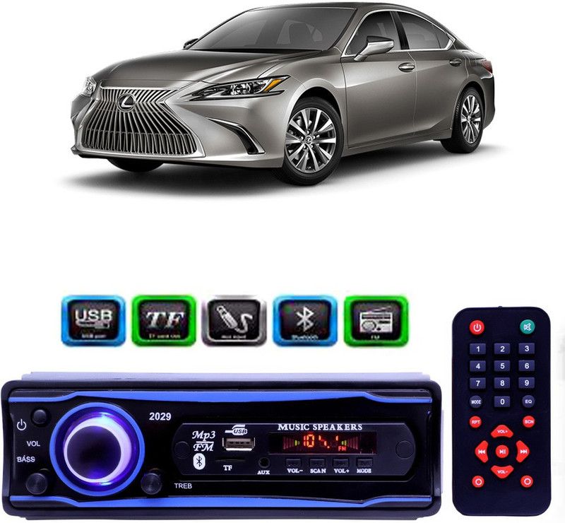 Genipap STEREO-999 BLUETOOTH/USB/SD/AUX/FM/MP3 (BLUE & Black)-255 Car Stereo  (Single Din)