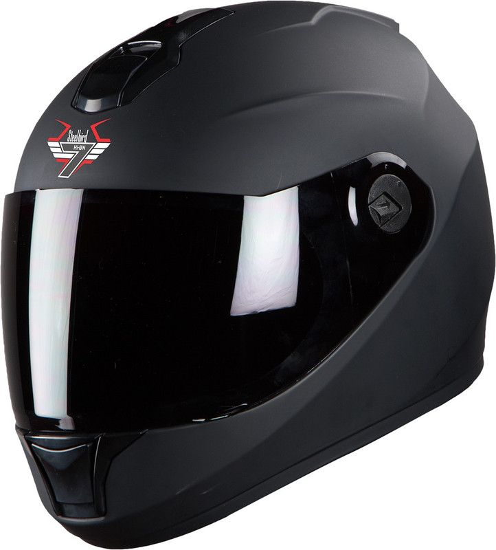 Steelbird SBH-11 7Wings Full Face Helmet In Matt H.Grey Motorbike Helmet  (Multicolor)