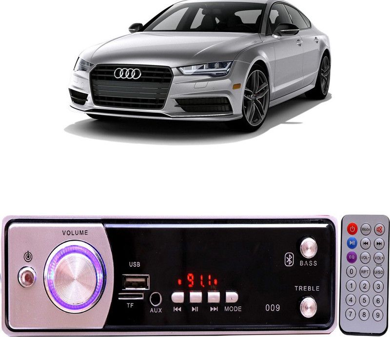 Genipap Silver009 BLUETOOTH/USB/SD/AUX/FM/MP3 Car Stereo ( Single Din) -08 Car Stereo  (Single Din)