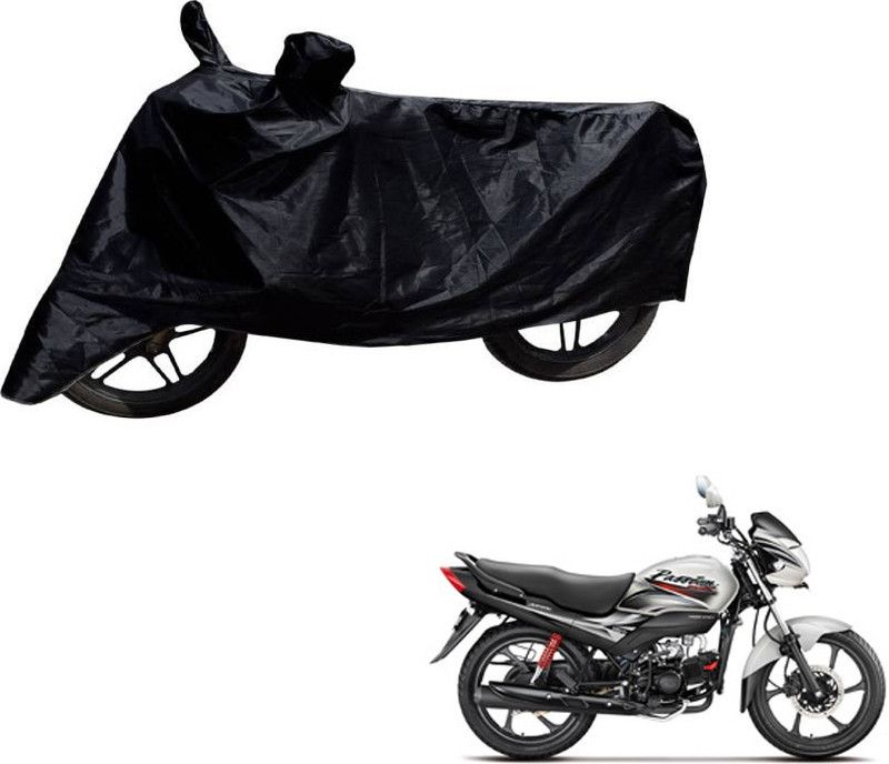 Bliss Two Wheeler Cover for Hero  (Passion, Black)