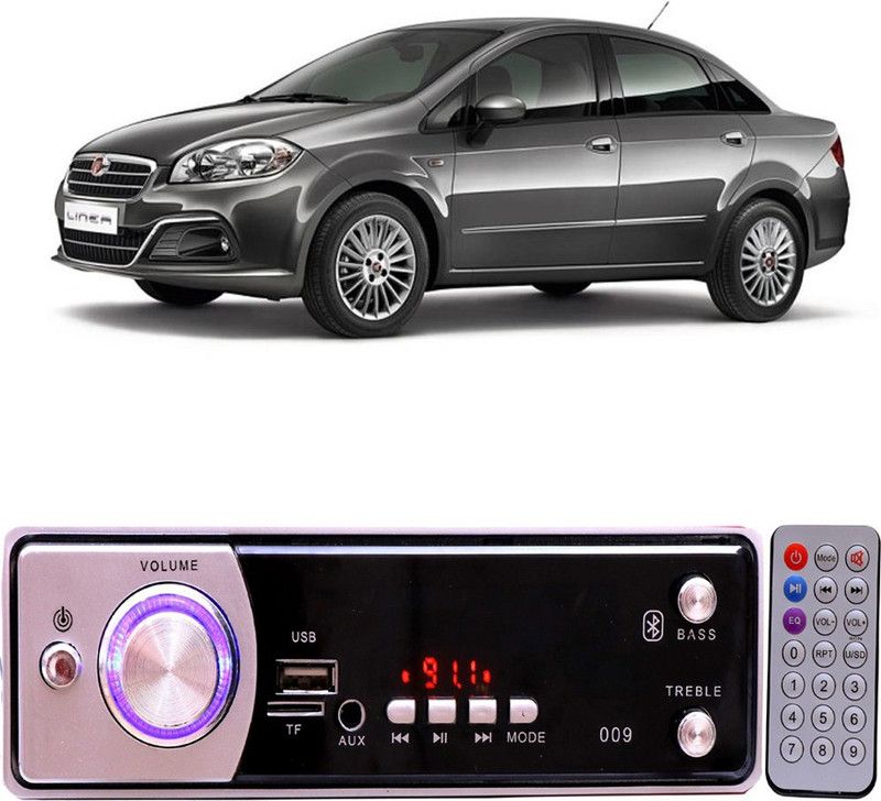 Bluedrum Silver009 BLUETOOTH/USB/SD/AUX/FM/MP3 Car Stereo ( Single Din) B-108 Car Stereo  (Single Din)
