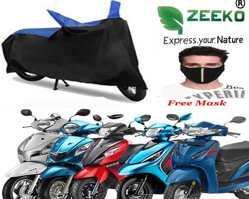 zeeko Two Wheeler Cover for Revolt  (Scooty, Multicolor)