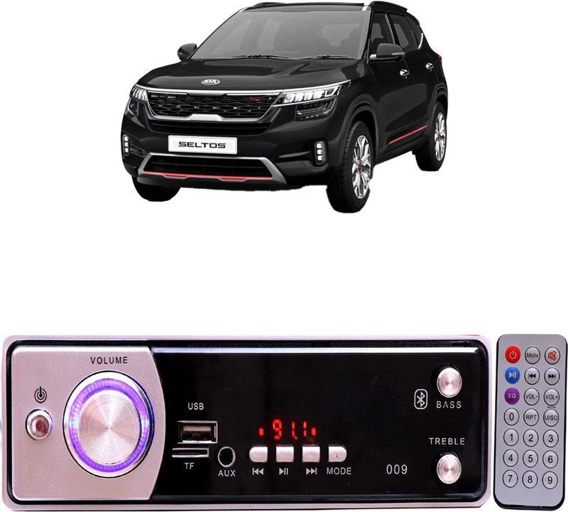 YUNEIK Silver009 BLUETOOTH/USB/SD/AUX/FM/MP3 Car Stereo ( Single Din) Y-236 Car Stereo  (Single Din)
