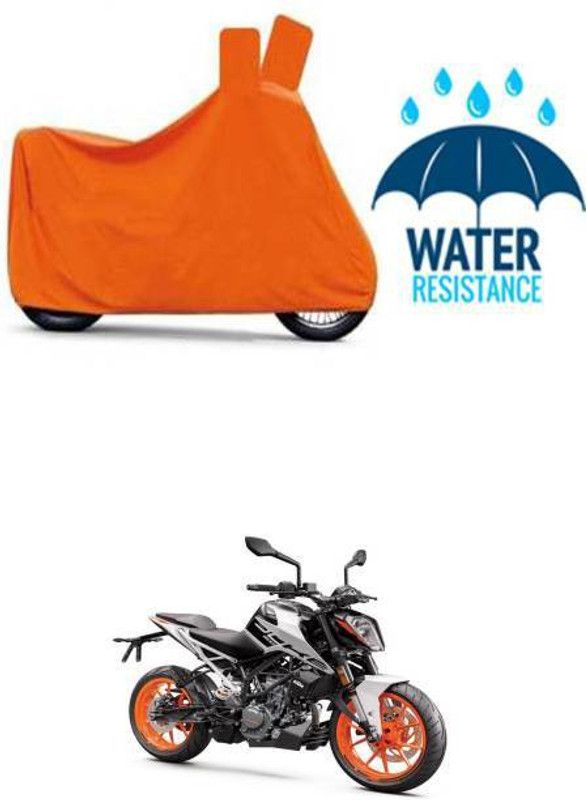 BLUERIDE Two Wheeler Cover for Universal For Bike  (Orange)
