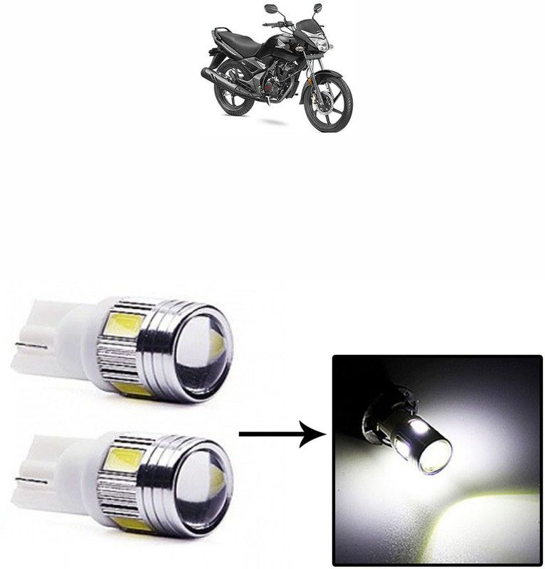 Vagary SOLID STRUCTUTE,STANDARD BASE SUPER BRIGHT PARKING/LICENSE PLATE LIGHT-147 Interior Light Motorbike LED for Honda (12 V, 18 W)  (CB Unicorn 150, Pack of 2)