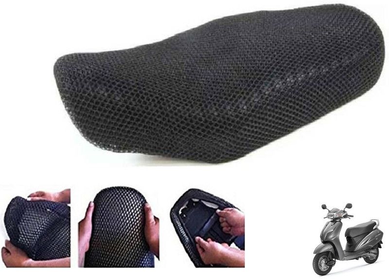 Shopland SEAT-COVER-NET-009SL Single Bike Seat Cover For Honda Activa 3G