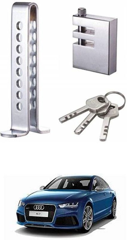 APICAL Car Clutch and Brake Lock with 3 Keys For RS7 Gear Lock  (Stainless Steel)