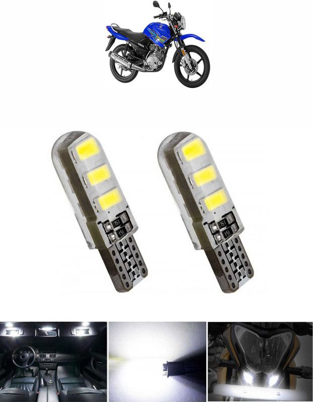 Vagary HIGH QUALITY SILICON FINISH WATERPROOF PARKING/REVERSING/BACK UP LIGHT-086 Back Up Lamp Motorbike LED for Yamaha (12 V, 8 W)  (YBR 125, Pack of 2)