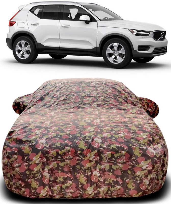 THE REAL ARV Car Cover For Volvo XC40 Recharge EV (With Mirror Pockets)  (Green, Red)