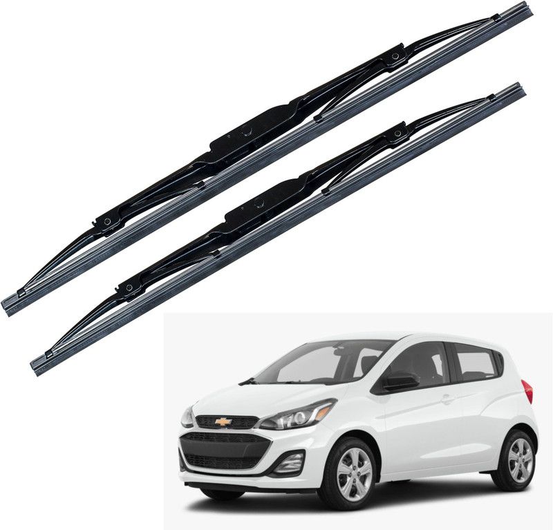 Miwings Windshield Wiper For Chevrolet Spark 1  (21 cm, Pack of: 2)