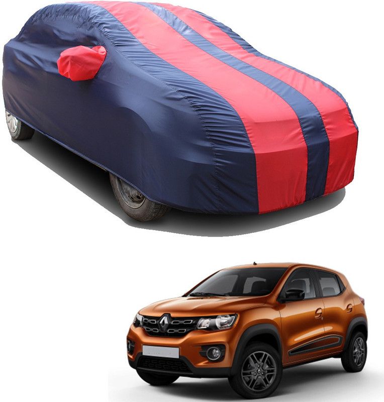SS FOR YOUR SMART NEEDS Car Cover For Renault Kwid RXT Petrol (With Mirror Pockets)  (Red, Blue)