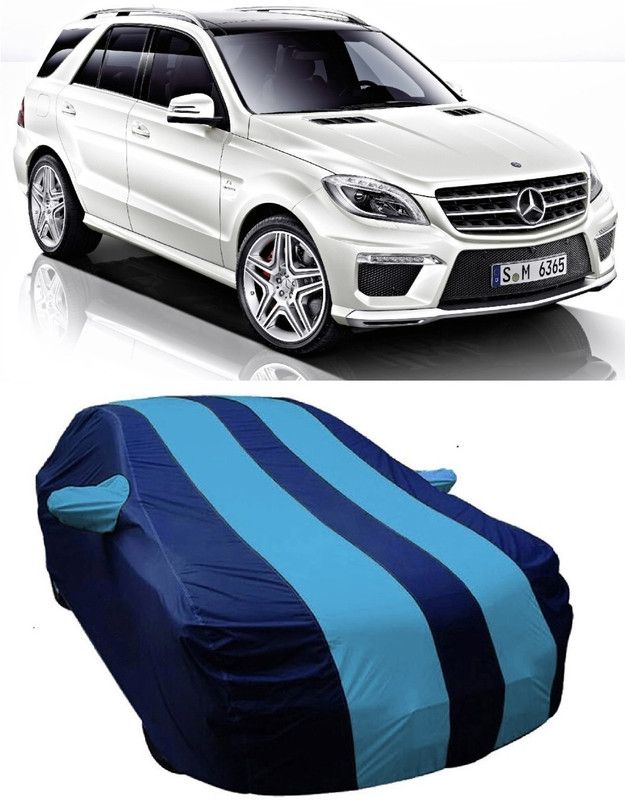 NEXTON Car Cover For BMW ML (With Mirror Pockets)  (Blue)