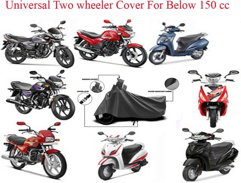 zeeko Two Wheeler Cover for Honda  (CD Dawn, Grey)