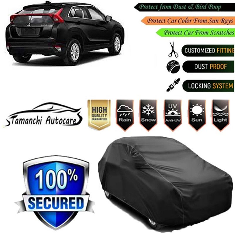 Tamanchi Autocare Car Cover For Mitsubishi Eclipse Cross  (Black)
