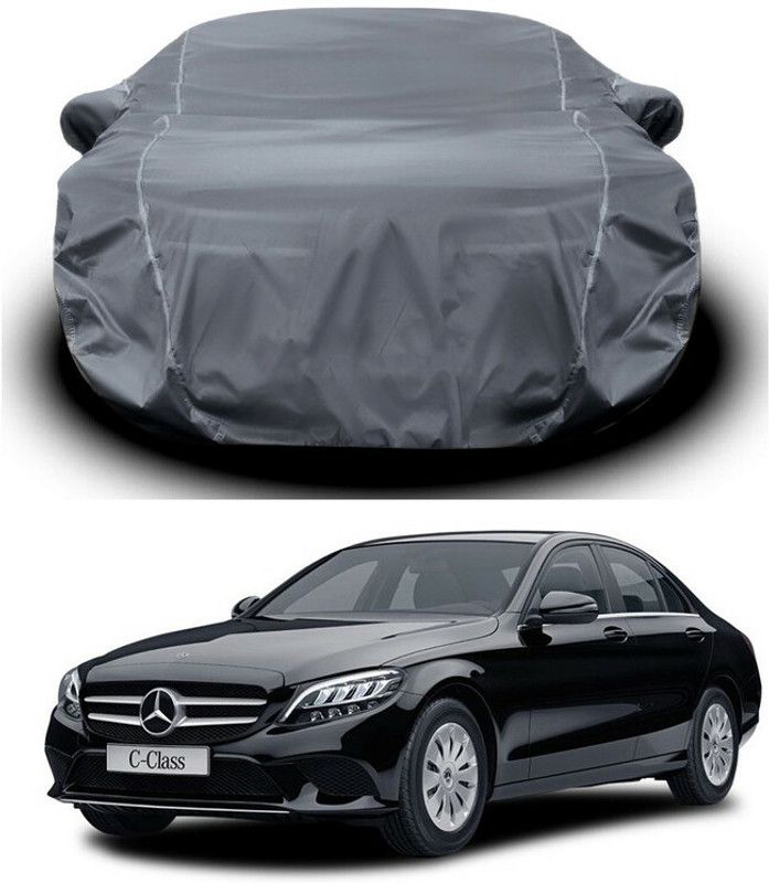 Ascension Car Cover For Mercedes Benz C180 (With Mirror Pockets)  (Grey)