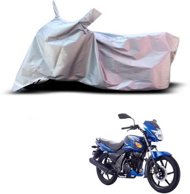 THE REAL ARV Waterproof Two Wheeler Cover for TVS  (Flame SR125, Multicolor)