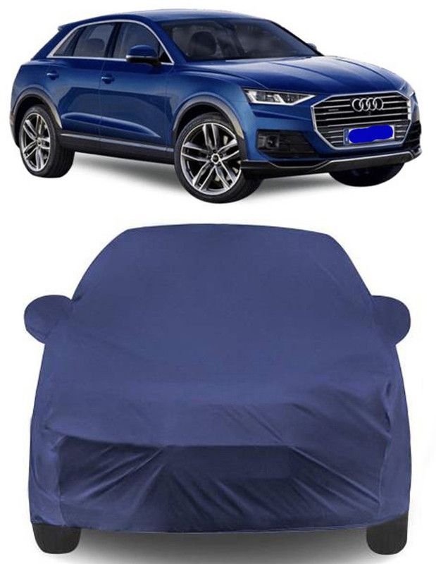 Genipap Car Cover For Audi Q3 (With Mirror Pockets)  (Blue)