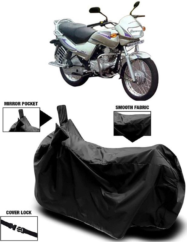 AutoFave Two Wheeler Cover for LML  (Freedom, Black)