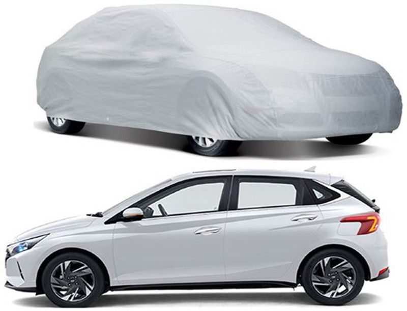 Gali Bazar Car Cover For Tata Tiago 1.05 Revotorq XZ (With Mirror Pockets)  (Silver, For 2016 Models)