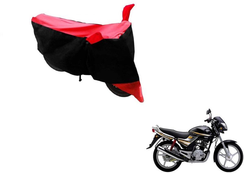 Flipkart SmartBuy Two Wheeler Cover for Yamaha  (Libero, Black, Red)